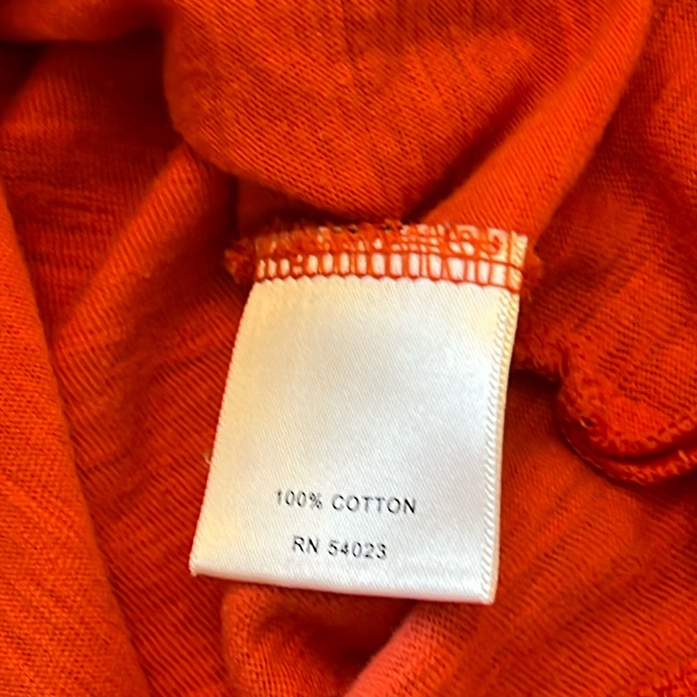 Banana Republic Orange T-shirt Women's XS - Picture 3 of 7